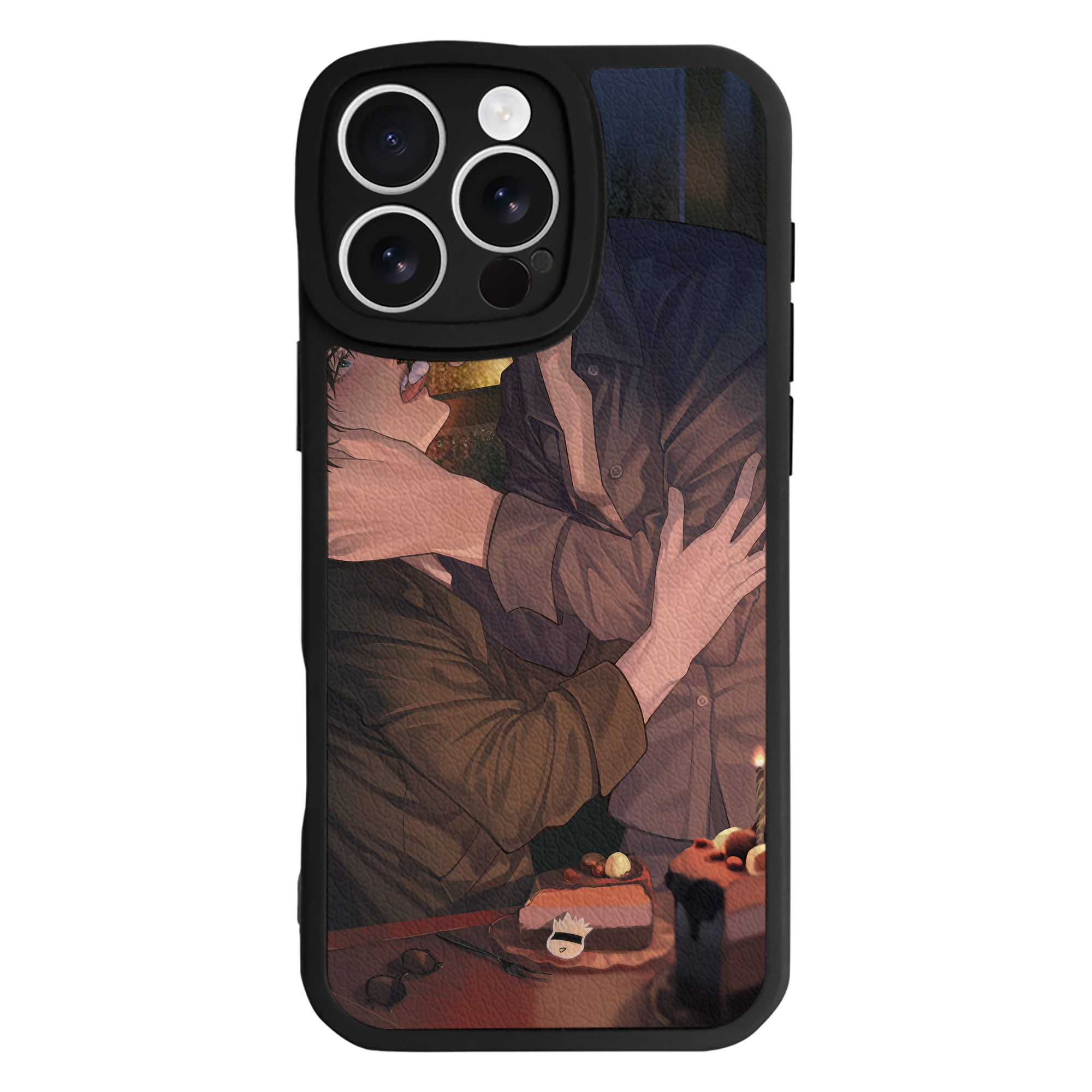 （画像用） 呪術廻戦 Jujutsu Kaisen 【iPhone 16シリーズ対応】シリコンスマホケース（レザー調） 材質：シリコン